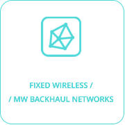 FIXED WIRELESS / / MW BACKHAUL NETWORKS